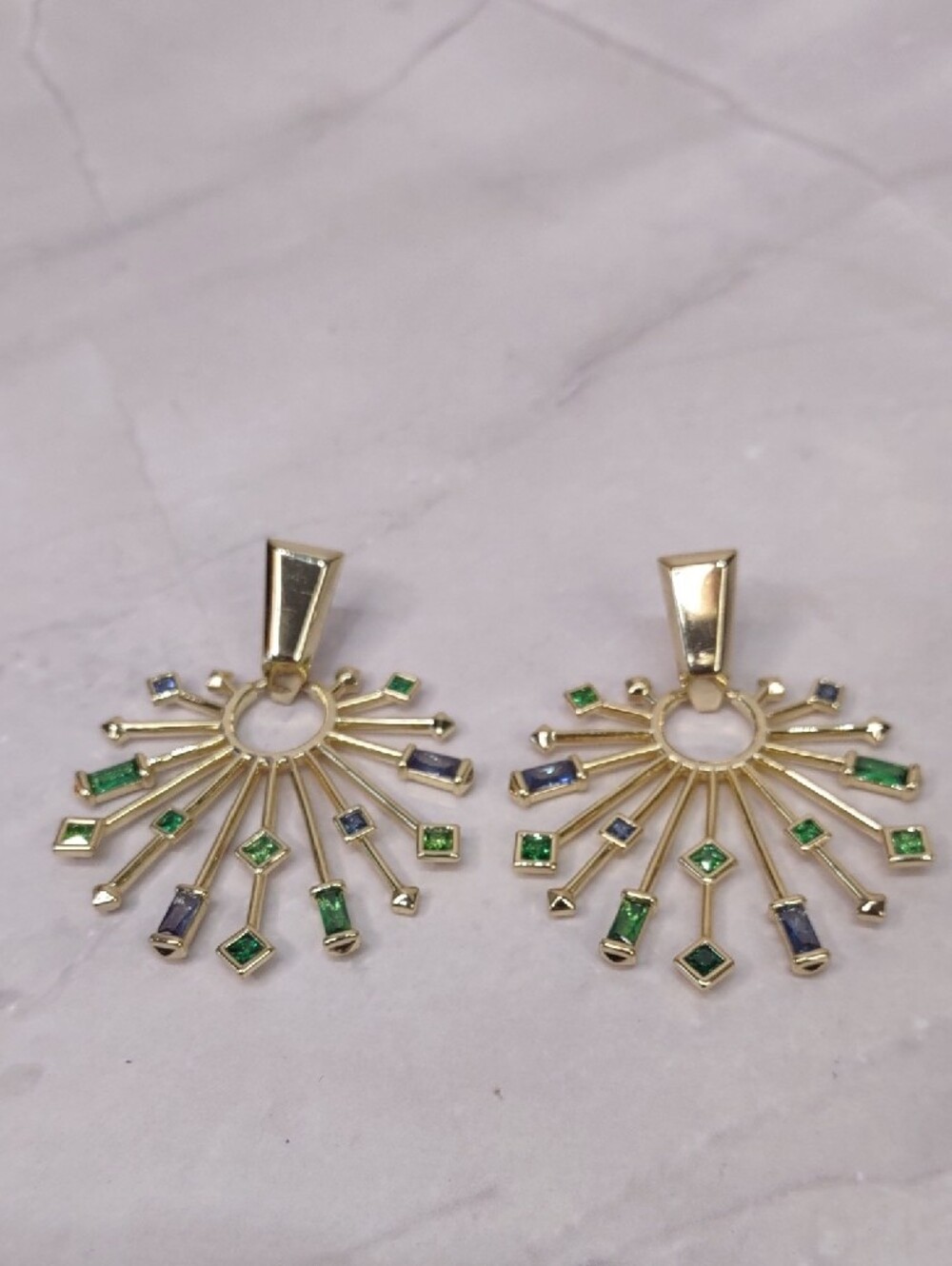 Kendra Scott "Fabia" Starburst Earrings - Picture 2 of 7